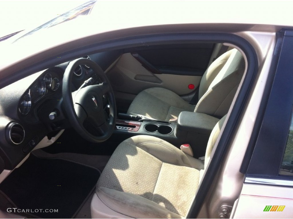 2007 G6 Sedan - Sedona Beige Metallic / Light Taupe photo #10