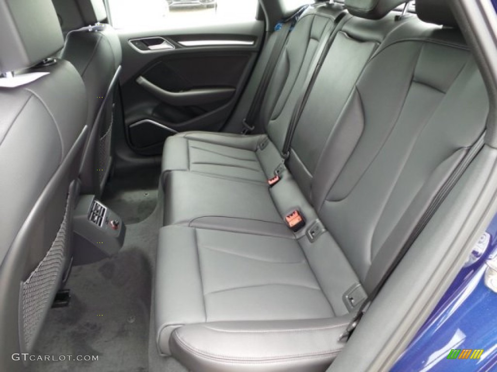 Black Interior 2015 Audi A3 2.0 Prestige quattro Photo #95502369
