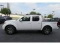 2011 Avalanche White Nissan Frontier Pro-4X Crew Cab  photo #4