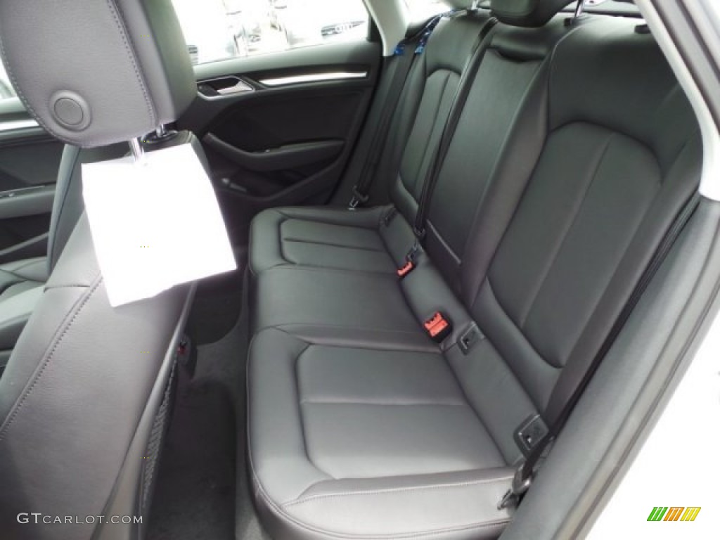 Black Interior 2015 Audi A3 1.8 Premium Plus Photo #95503088