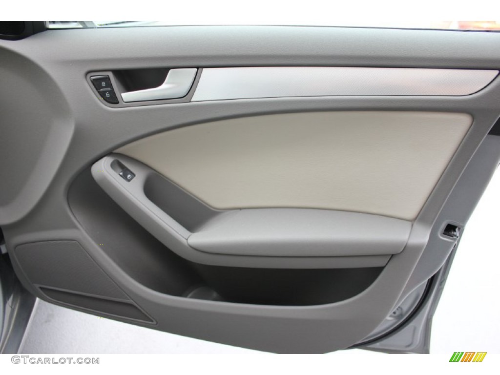 2011 A4 2.0T Sedan - Quartz Grey Metallic / Light Gray photo #36