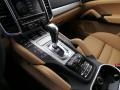 2014 Porsche Cayenne Black/Luxor Beige Interior Transmission Photo