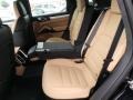 2014 Porsche Cayenne Black/Luxor Beige Interior Rear Seat Photo