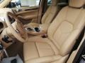 2014 Porsche Cayenne Luxor Beige Interior Front Seat Photo