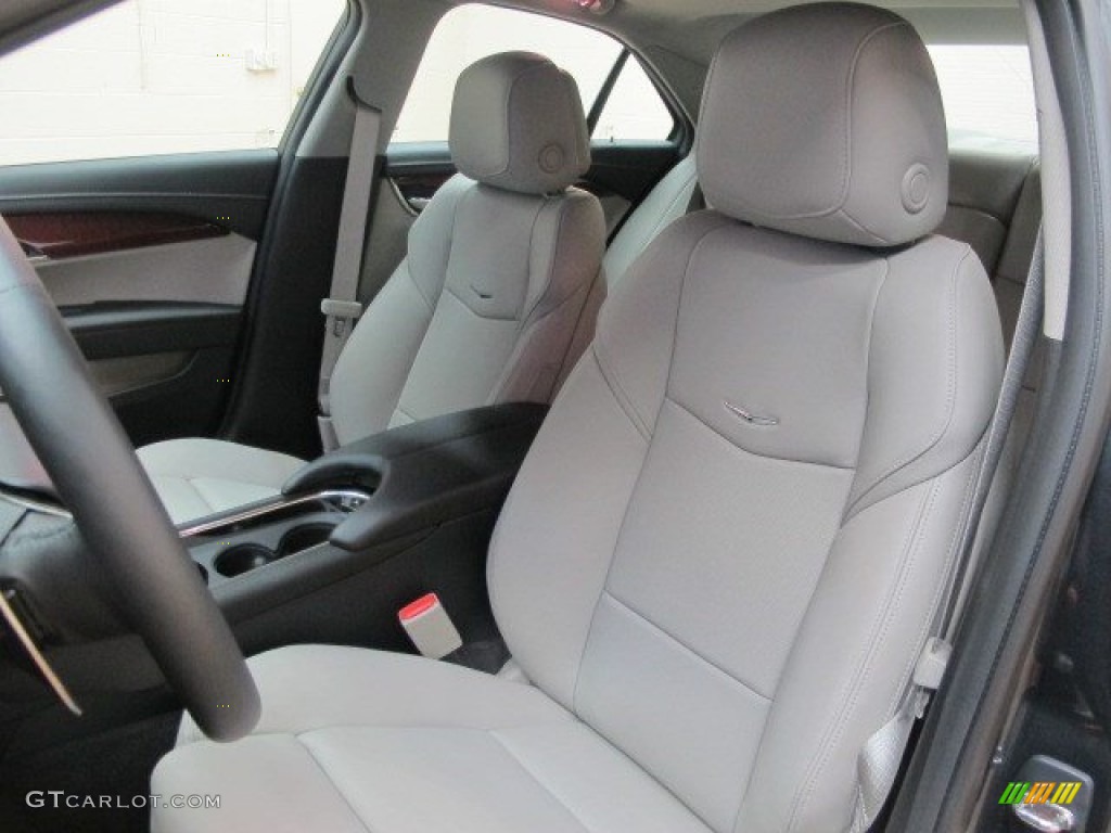 Light Platinum/Jet Black Interior 2014 Cadillac ATS 2.0L Turbo AWD Photo #95507483