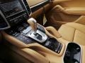 2014 Porsche Cayenne Luxor Beige Interior Transmission Photo