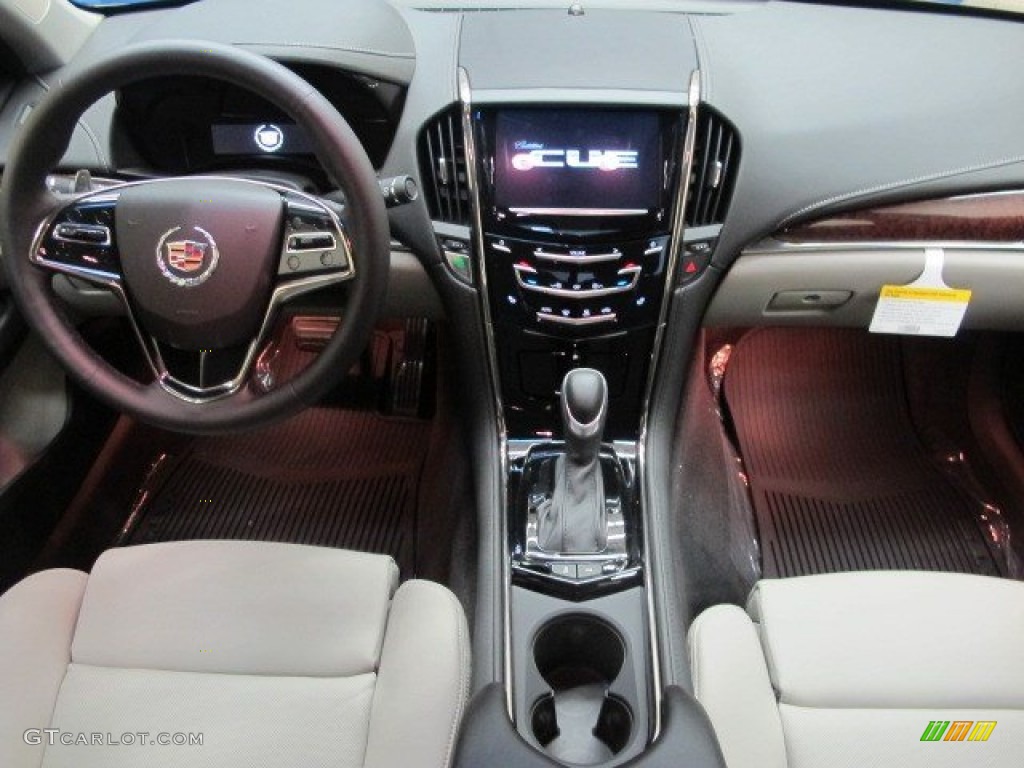 2014 Cadillac ATS 2.0L Turbo AWD Light Platinum/Jet Black Dashboard Photo #95507579