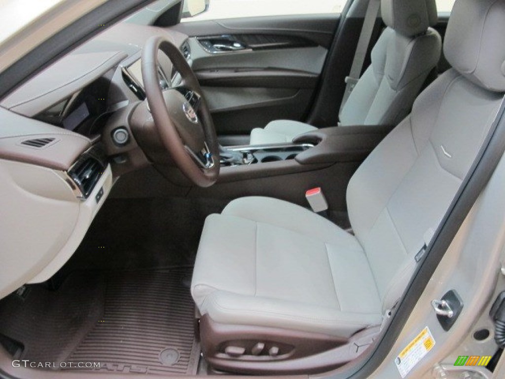 Light Platinum/Brownstone Interior 2014 Cadillac ATS 2.0L Turbo AWD Photo #95507771