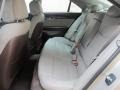 2014 Cadillac ATS Light Platinum/Brownstone Interior Rear Seat Photo