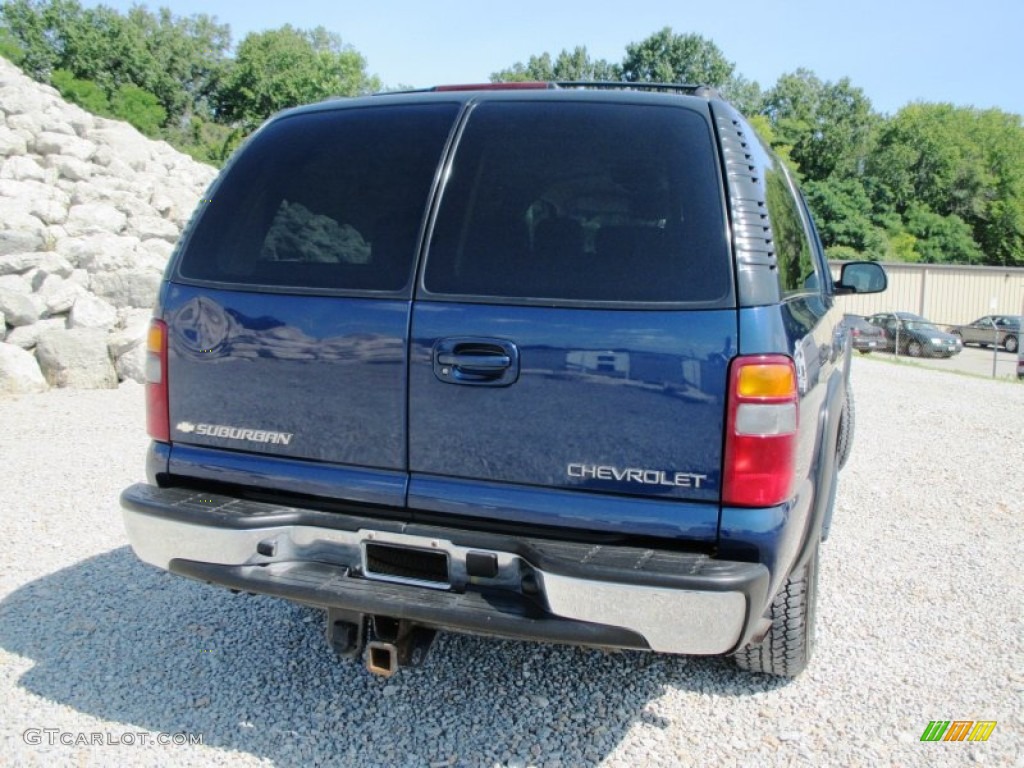 2003 Suburban 1500 LT 4x4 - Indigo Blue Metallic / Gray/Dark Charcoal photo #31