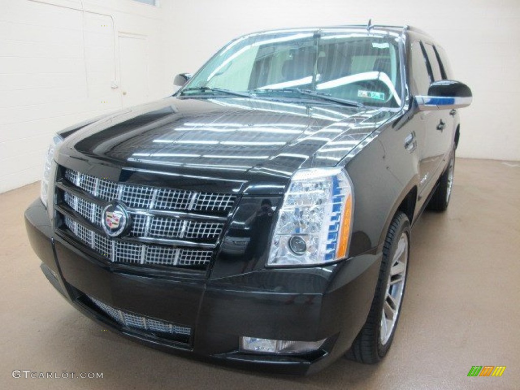 2014 Escalade Premium AWD - Black Raven / Ebony/Ebony photo #4