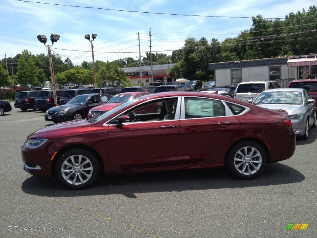 Velvet Red Pearl 2015 Chrysler 200 C Exterior Photo #95509474