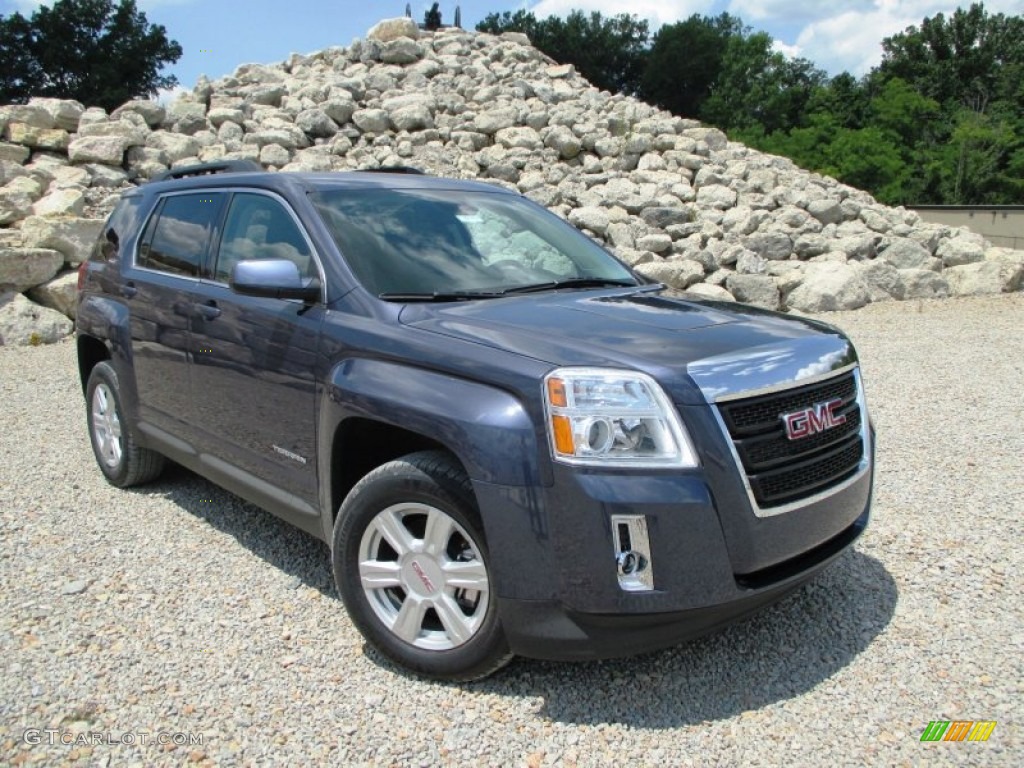 2014 Terrain SLE - Atlantis Blue Metallic / Jet Black photo #1