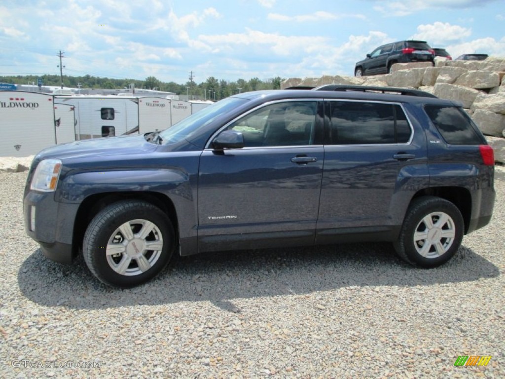 2014 Terrain SLE - Atlantis Blue Metallic / Jet Black photo #3