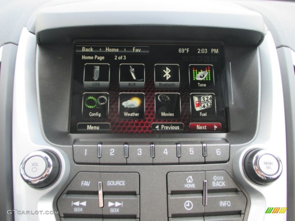 2014 Terrain SLE - Atlantis Blue Metallic / Jet Black photo #8