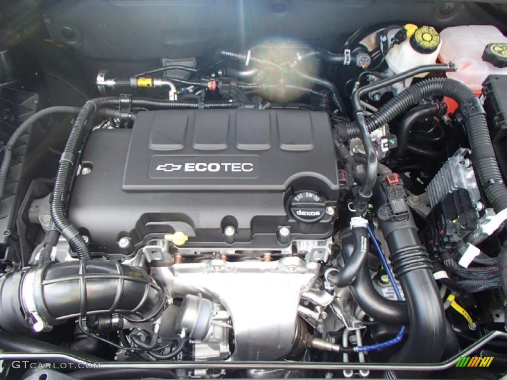 2014 Chevrolet Cruze LT 1.4 Liter Turbocharged DOHC 16-Valve VVT ECOTEC 4 Cylinder Engine Photo #95509691