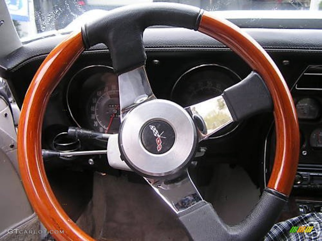 1977 Corvette Coupe - Classic White / Smoked Gray photo #6