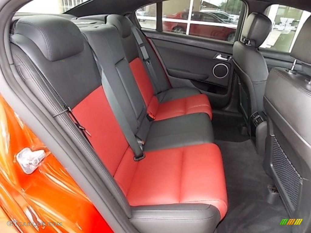 Onyx/Red Interior 2008 Pontiac G8 GT Photo #95518545