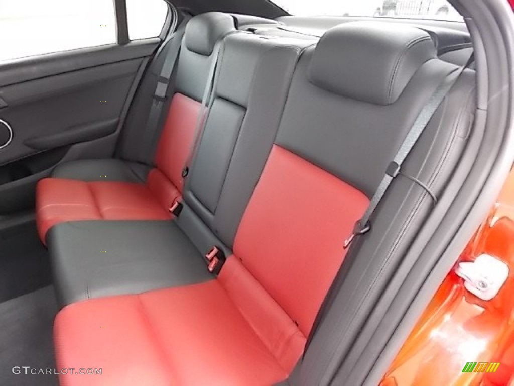 2008 Pontiac G8 GT Rear Seat Photo #95518773
