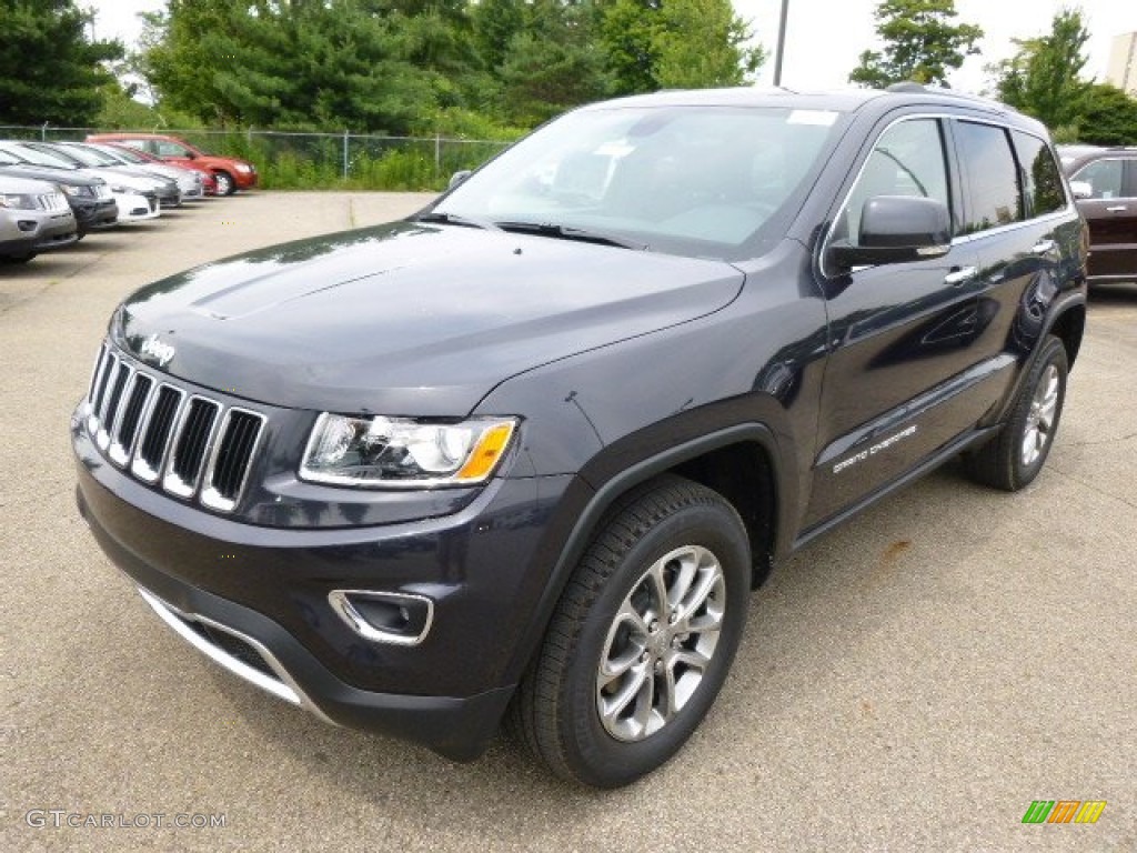Maximum Steel Metallic 2014 Jeep Grand Cherokee Limited 4x4 Exterior Photo #95520174