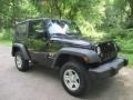 2009 Black Jeep Wrangler X 4x4  photo #3