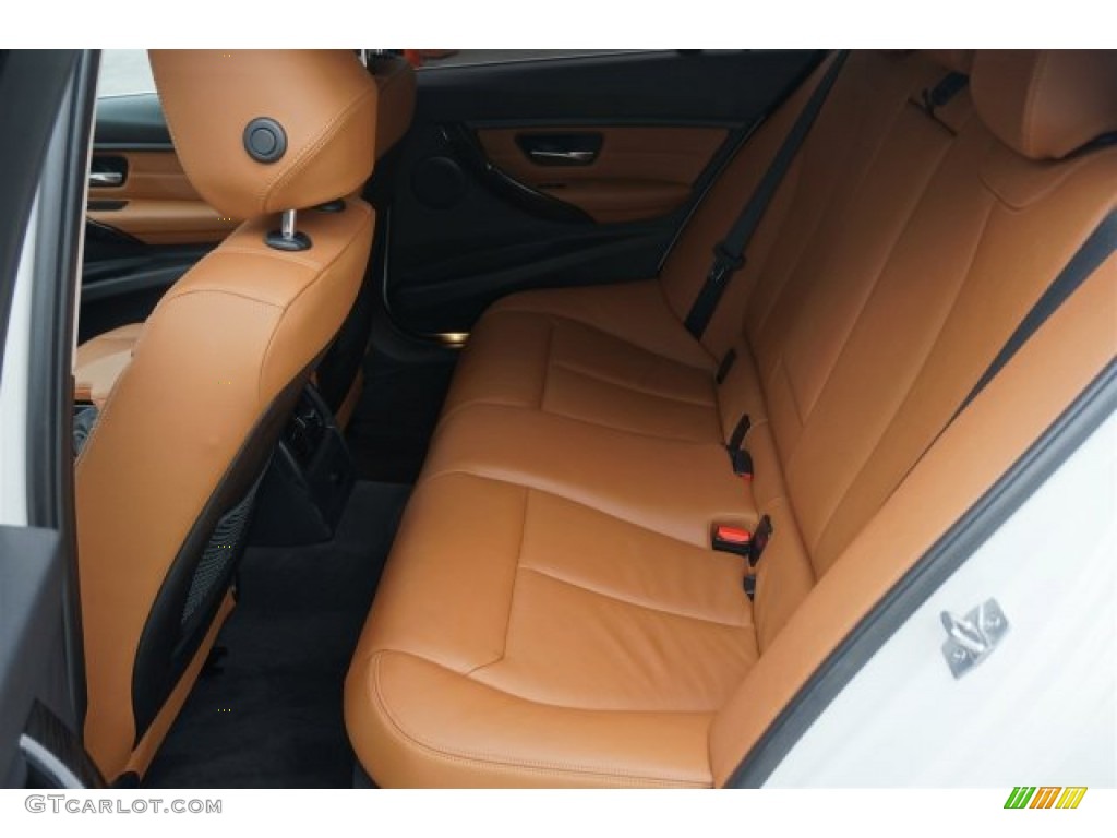 Saddle Brown Interior 2014 BMW 3 Series 328i Sedan Photo #95521455