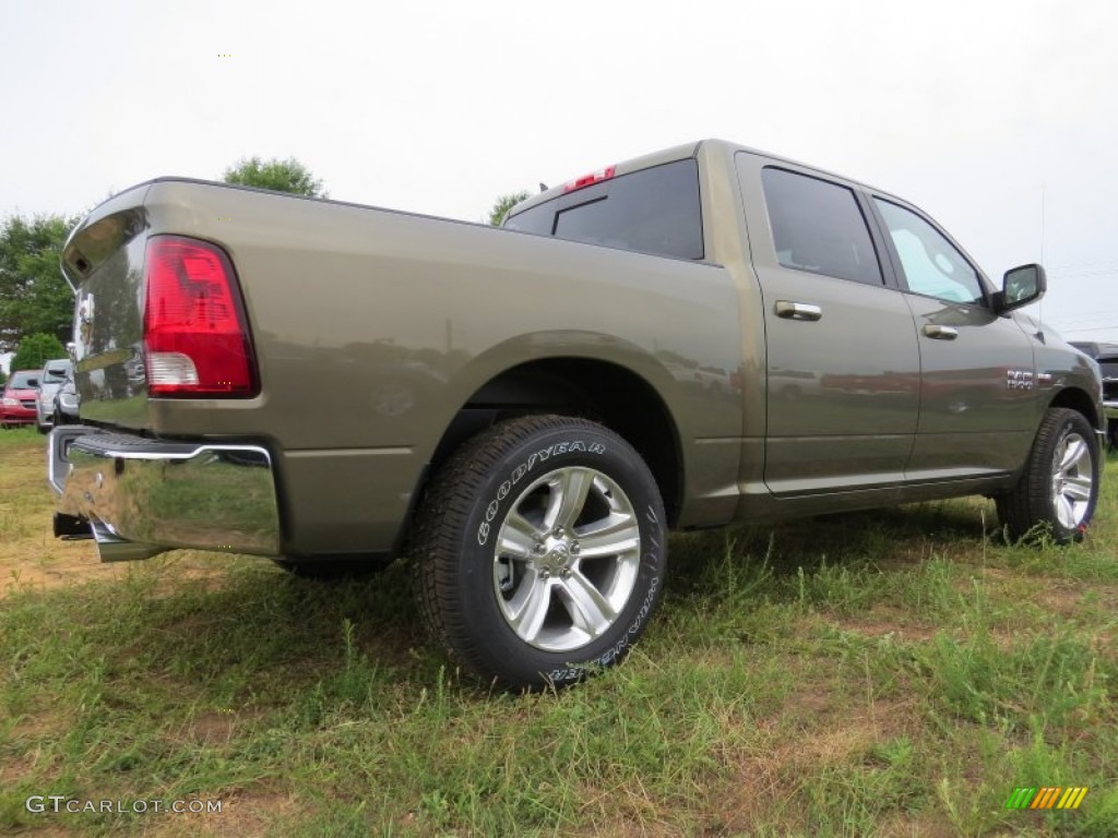 2014 2500 Tradesman Crew Cab 4x4 - Prairie Pearl Coat / Black/Diesel Gray photo #3