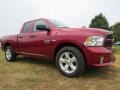 2014 Deep Cherry Red Crystal Pearl Ram 1500 Express Quad Cab  photo #4