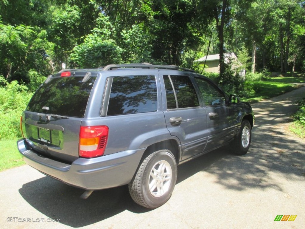 2004 Grand Cherokee Laredo 4x4 - Steel Blue Pearl / Dark Slate Gray photo #2