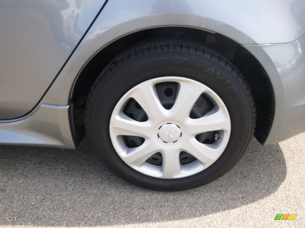 2013 Lancer ES - Mercury Gray Pearl / Black photo #9