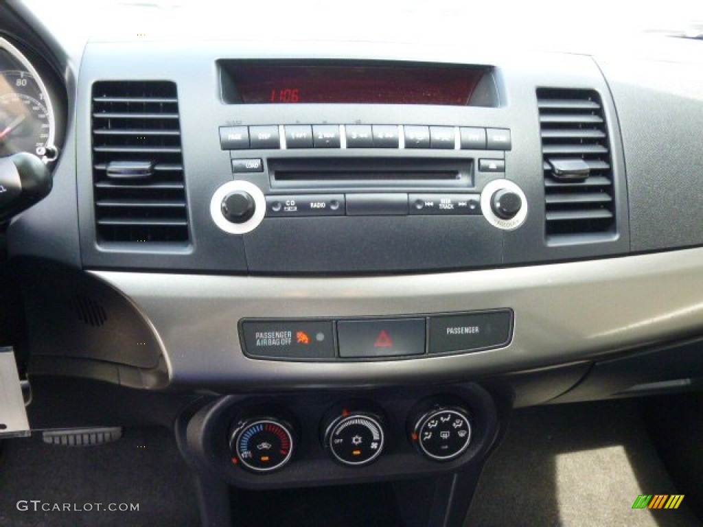 2013 Lancer ES - Mercury Gray Pearl / Black photo #19