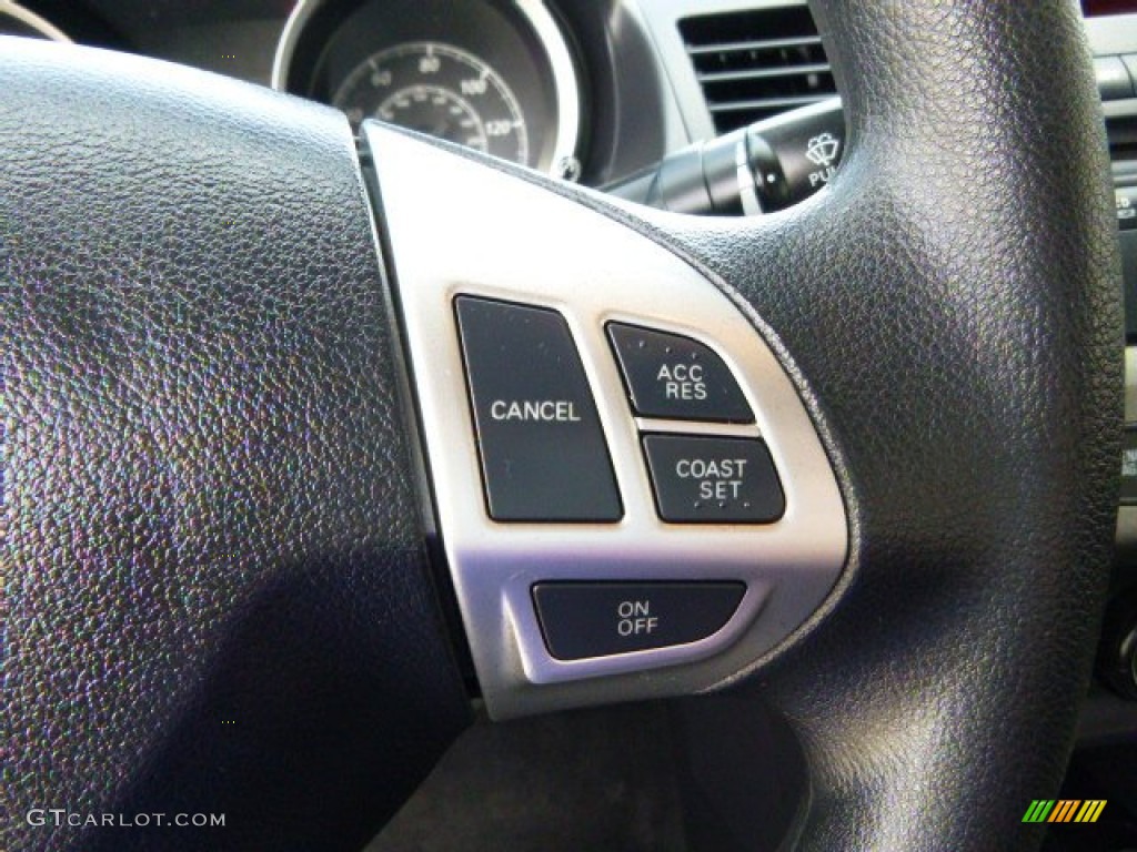 2013 Lancer ES - Mercury Gray Pearl / Black photo #22