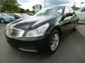 Black Obsidian 2007 Infiniti G 35 x Sedan Exterior