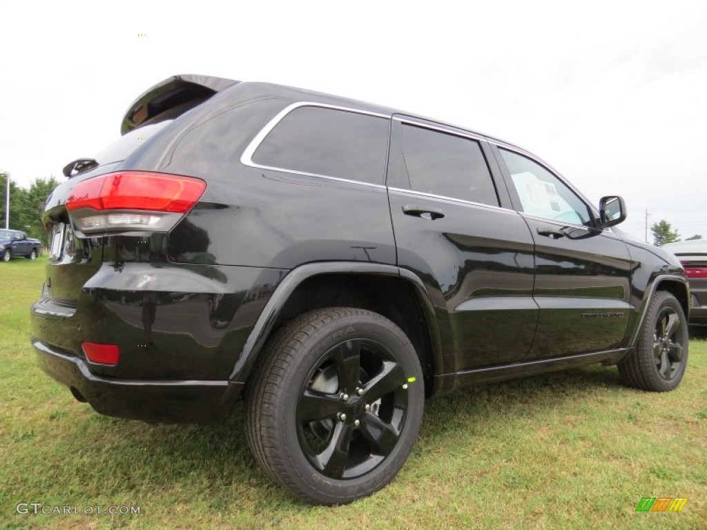 2014 Grand Cherokee Laredo - Brilliant Black Crystal Pearl / Morocco Black photo #3