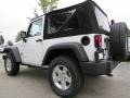 2014 Bright White Jeep Wrangler Sport 4x4  photo #2