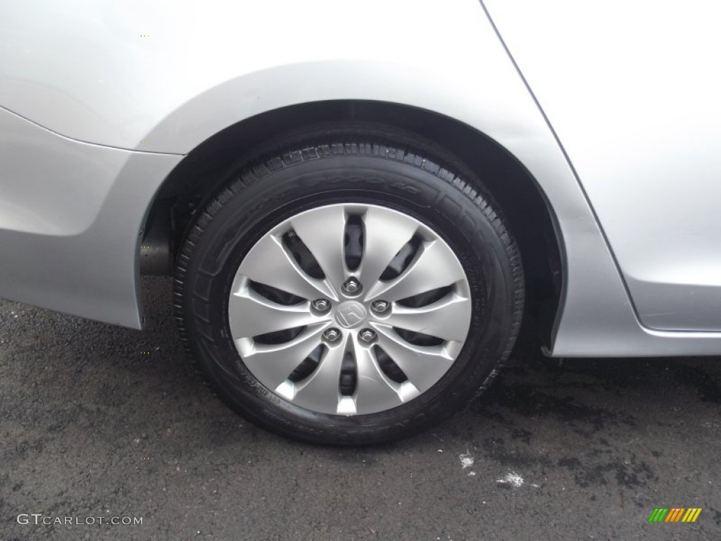 2011 Accord LX Sedan - Alabaster Silver Metallic / Gray photo #15