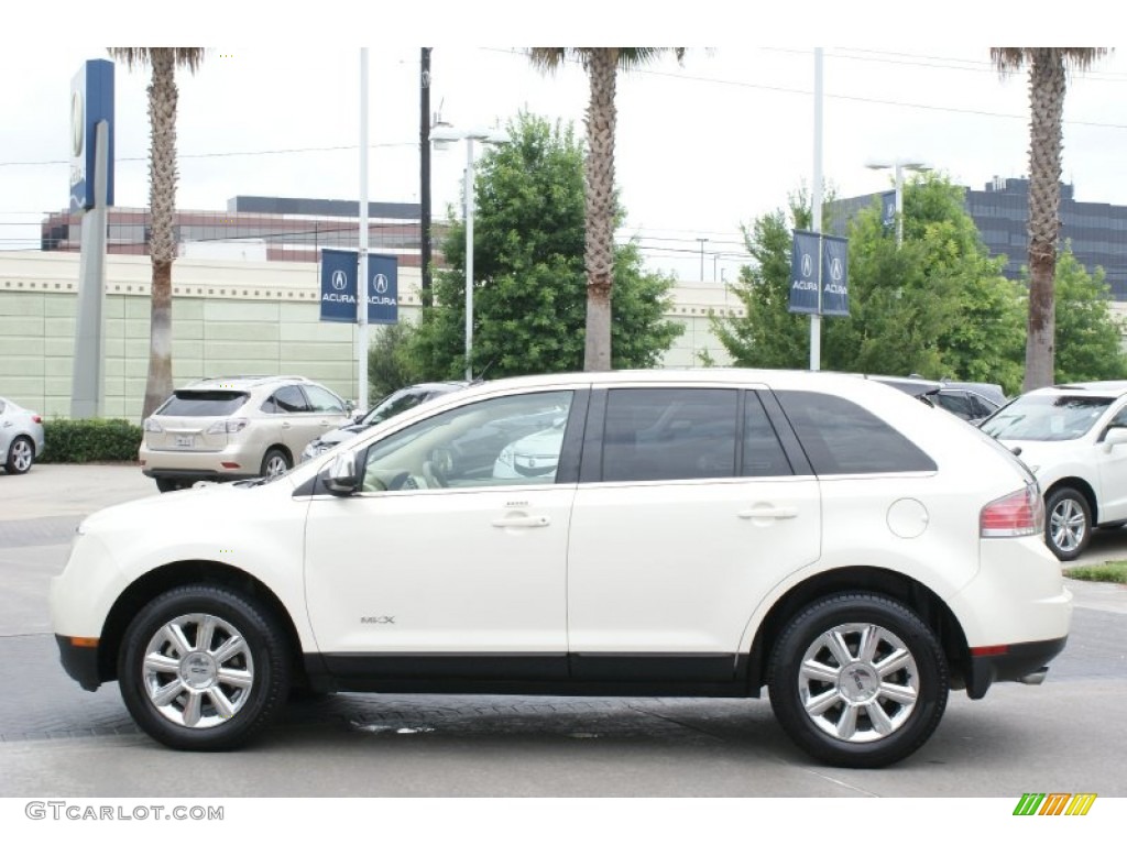 2007 MKX  - White Chocolate Tri Coat / Medium Camel photo #6