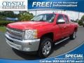 Victory Red 2012 Chevrolet Silverado 1500 LT Extended Cab