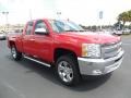 2012 Victory Red Chevrolet Silverado 1500 LT Extended Cab  photo #10