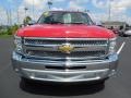 2012 Victory Red Chevrolet Silverado 1500 LT Extended Cab  photo #13