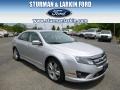 Ingot Silver Metallic 2012 Ford Fusion Sport