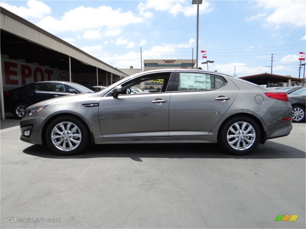 2015 Optima EX - Titanium Metallic / Gray photo #5