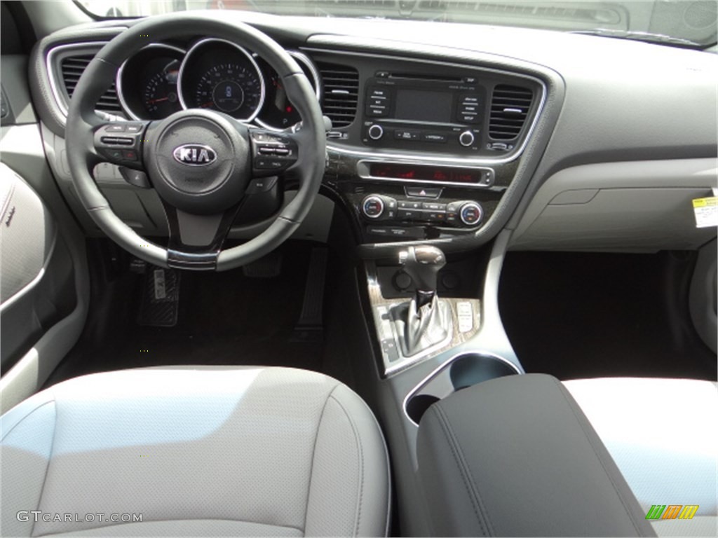 2015 Optima EX - Titanium Metallic / Gray photo #10