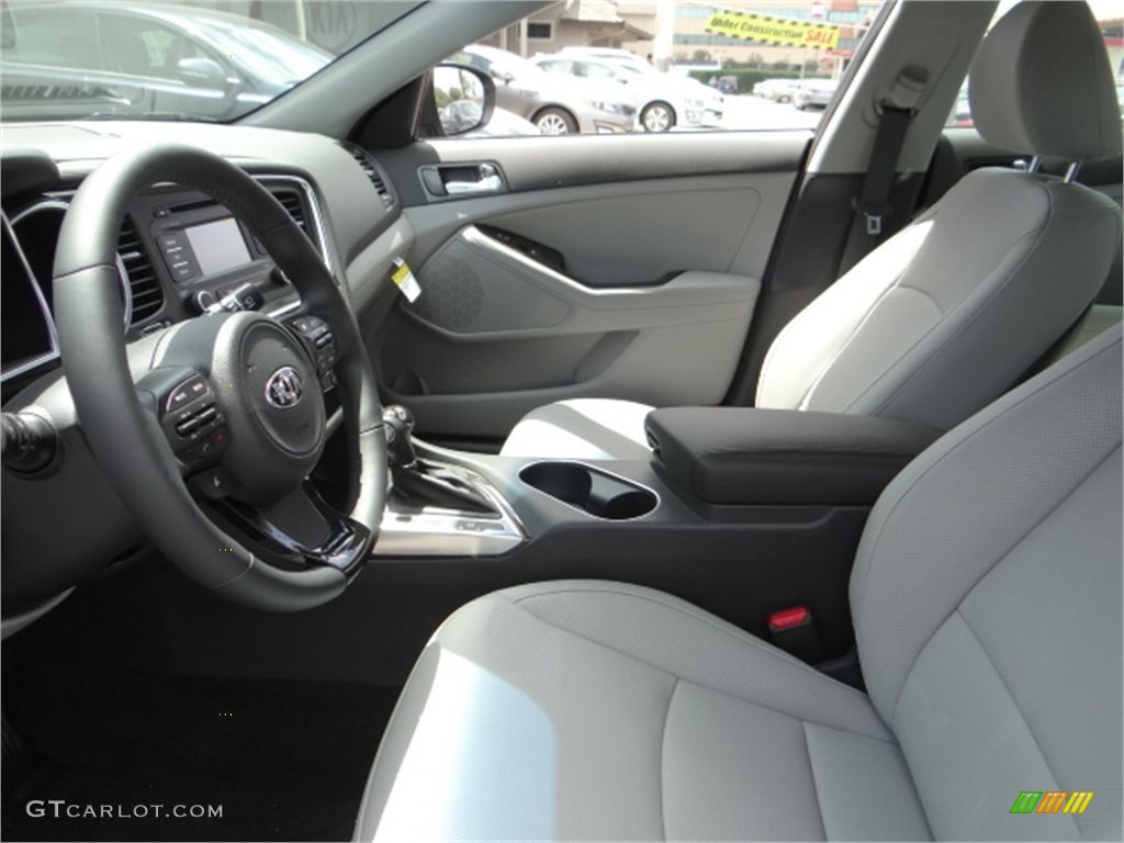 2015 Optima EX - Titanium Metallic / Gray photo #11