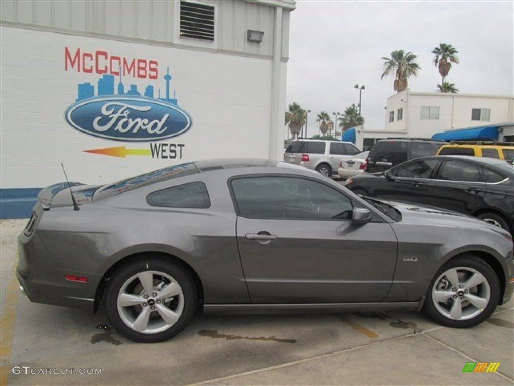 2014 Mustang GT Coupe - Sterling Gray / Charcoal Black photo #8