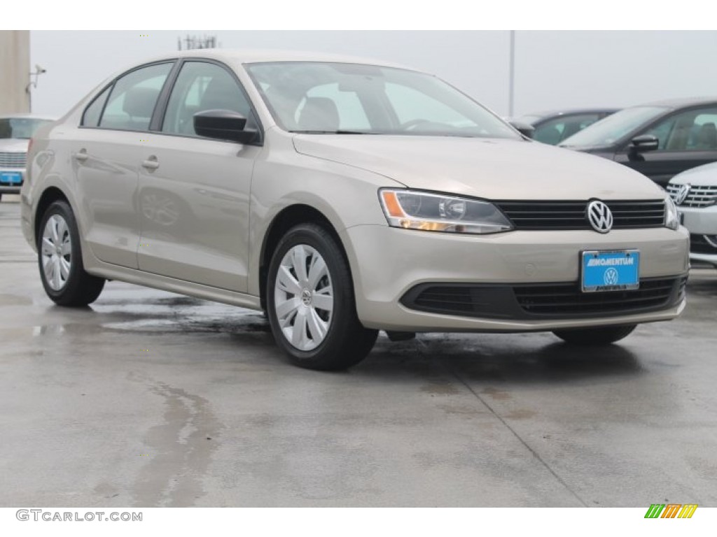 2014 Jetta TDI Sedan - Moonrock Silver Metallic / Latte Macchiato photo #1