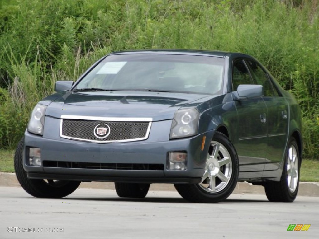 2005 CTS Sedan - Stealth Gray / Light Gray/Ebony photo #11