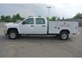 Summit White - Silverado 2500HD WT Crew Cab Utlity Truck Photo No. 3