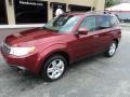 Camellia Red Pearl 2010 Subaru Forester 2.5 X Limited