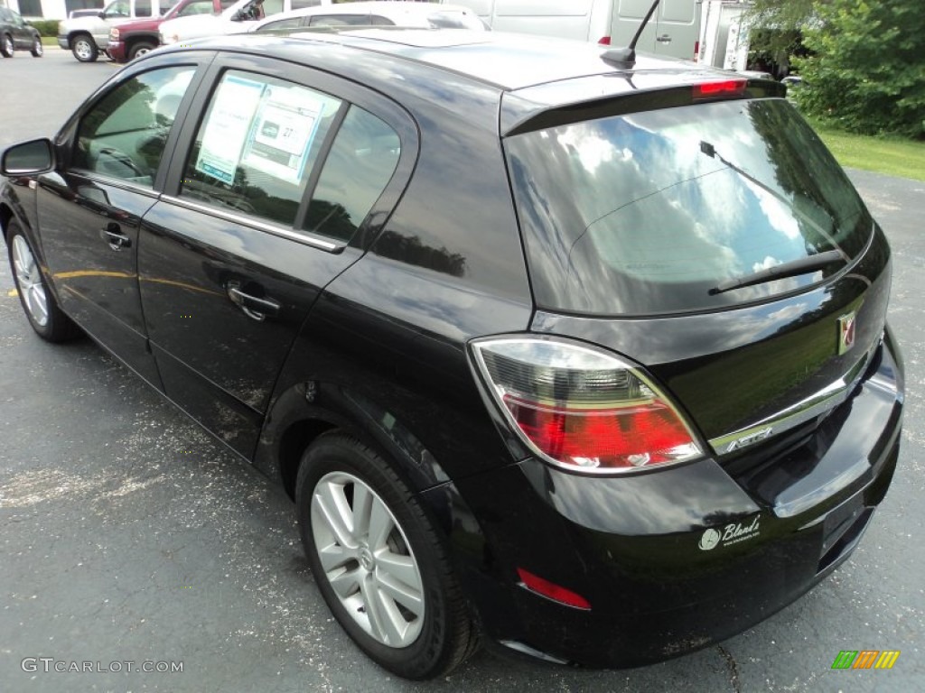 2008 Astra XR Sedan - Black Sapphire / Charcoal photo #18